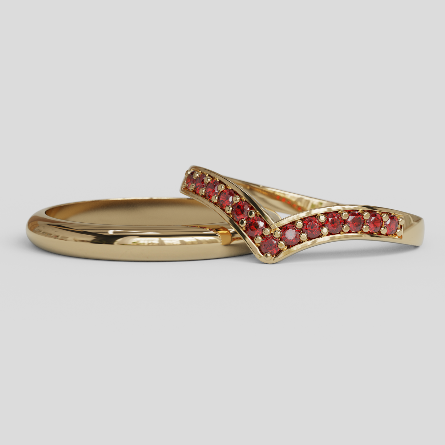 Argollas de Matrimonio Maravilla Oro 18k