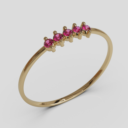 Anillo de Compromiso Estela