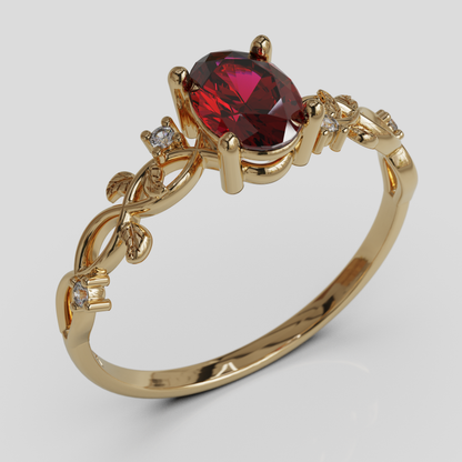 Anillo de Compromiso Olivia