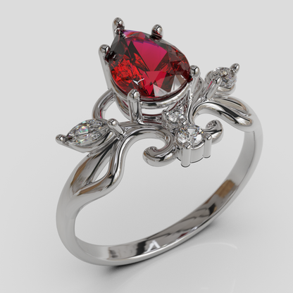 Anillo de Compromiso Ophelia Oro 18K