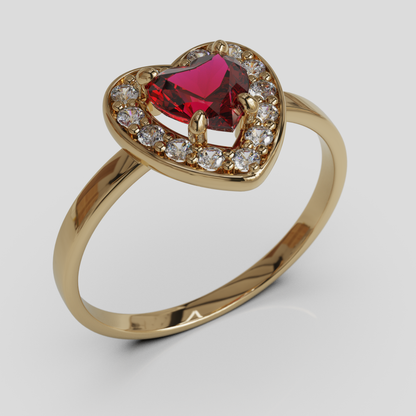 Anillo Princess Solitario