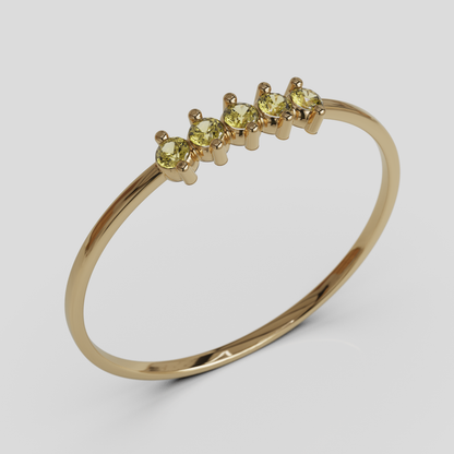 Anillo de Compromiso Estela