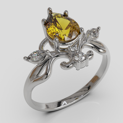 Anillo de Compromiso Ophelia Oro 18K