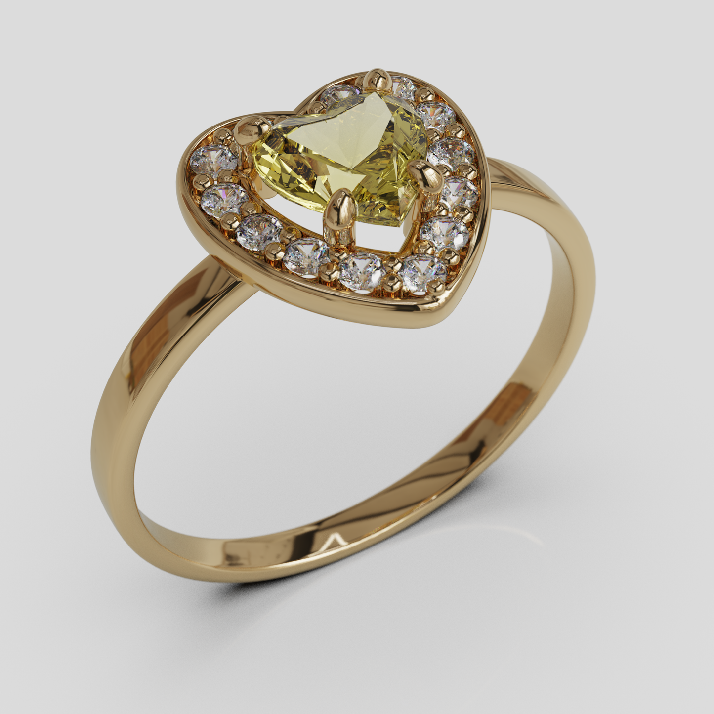 Anillo Princess Solitario