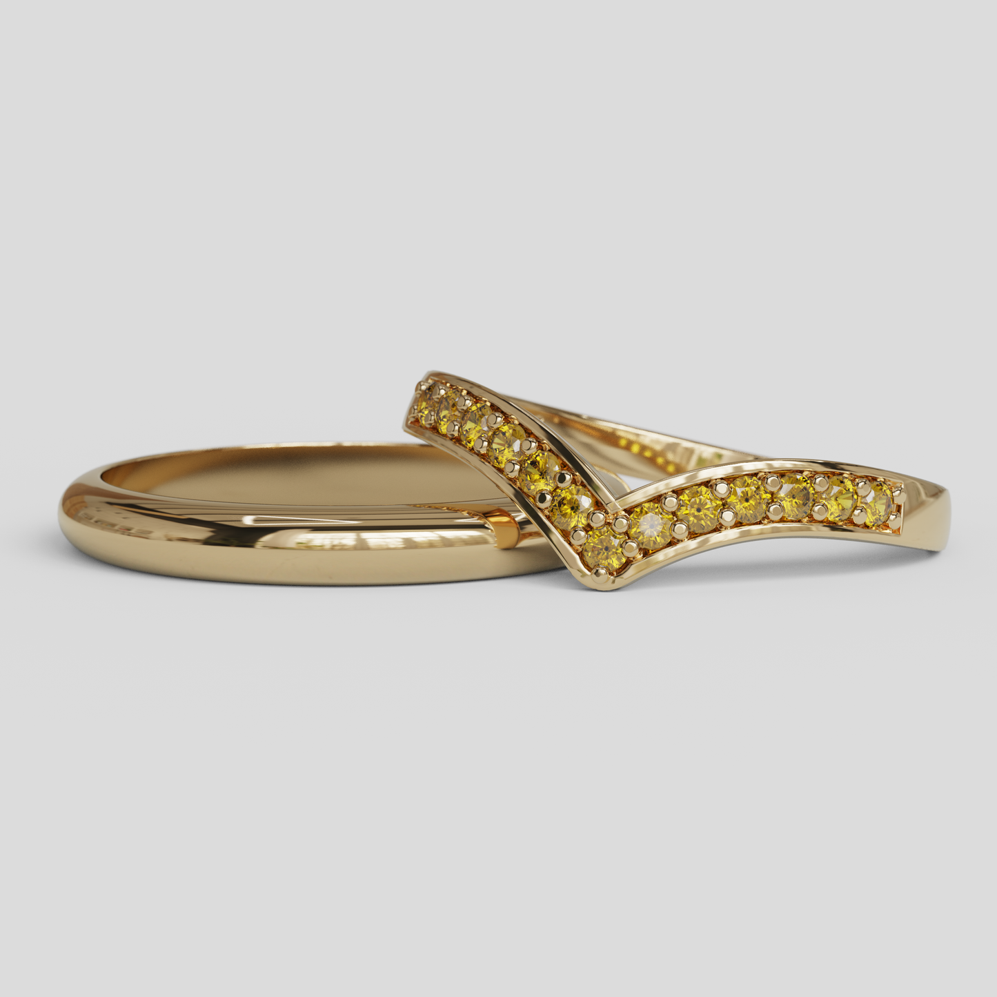 Argollas de Matrimonio Maravilla Oro 18k