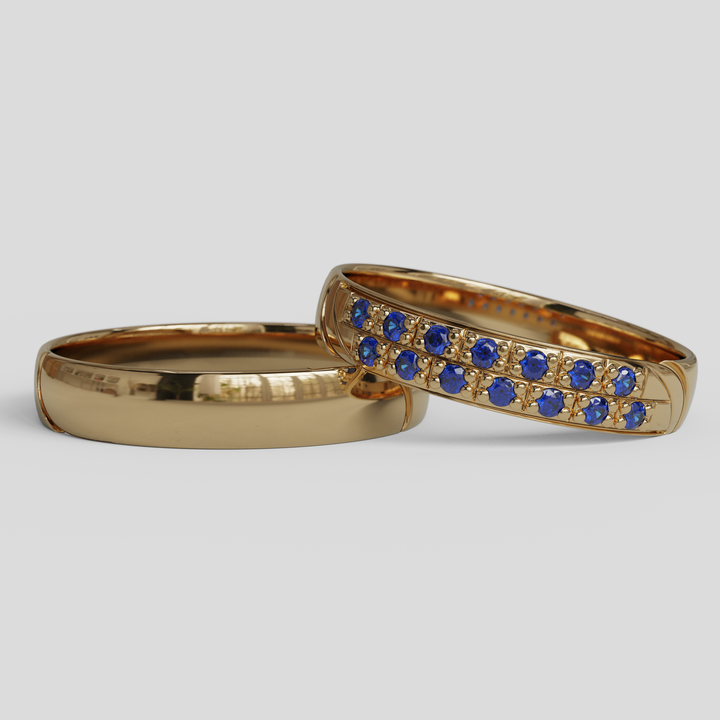 Argollas de Matrimonio Livia Oro 18k
