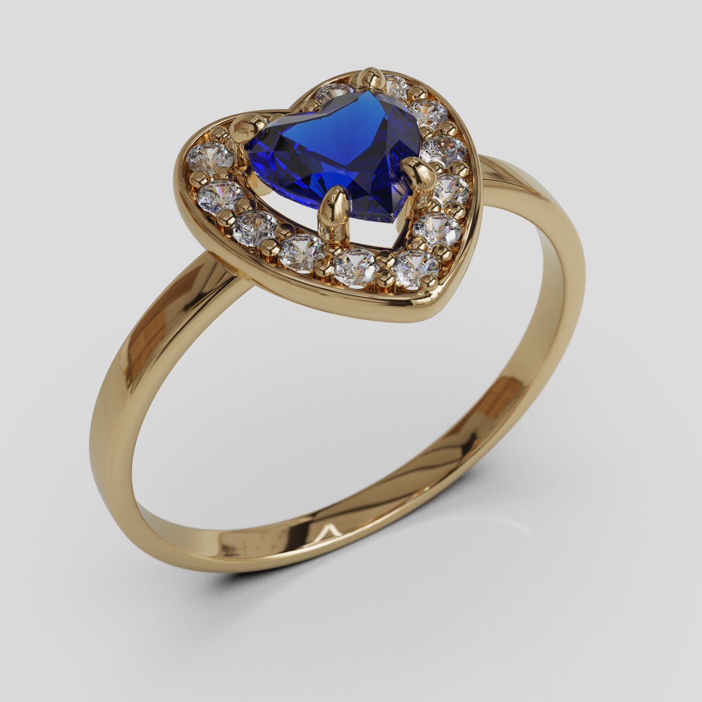 Anillo Princess Solitario