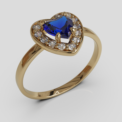 Anillo Princess Solitario