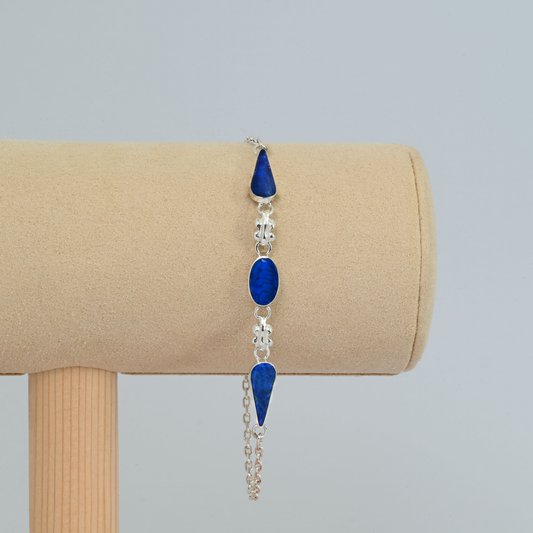 Pulsera Elipse Azul