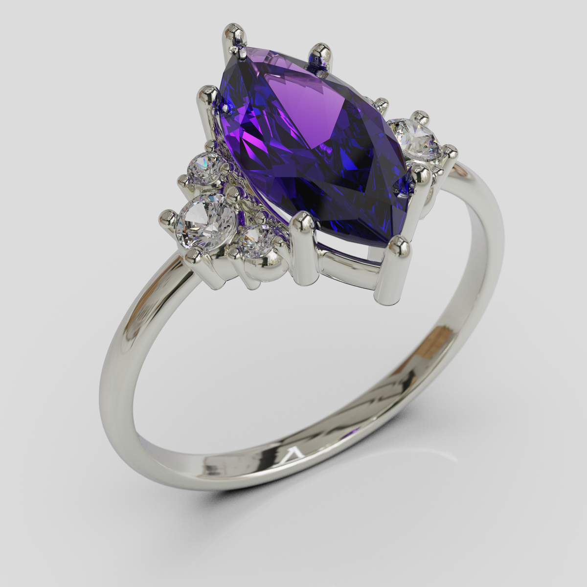 Anillo de Compromiso Marquis Kylia Plata 950