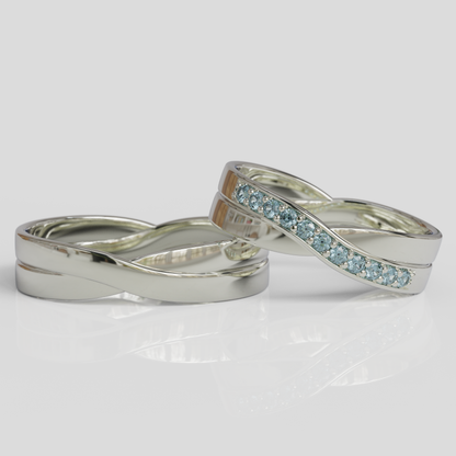 Argollas Matrimonio Vincio Plata 950