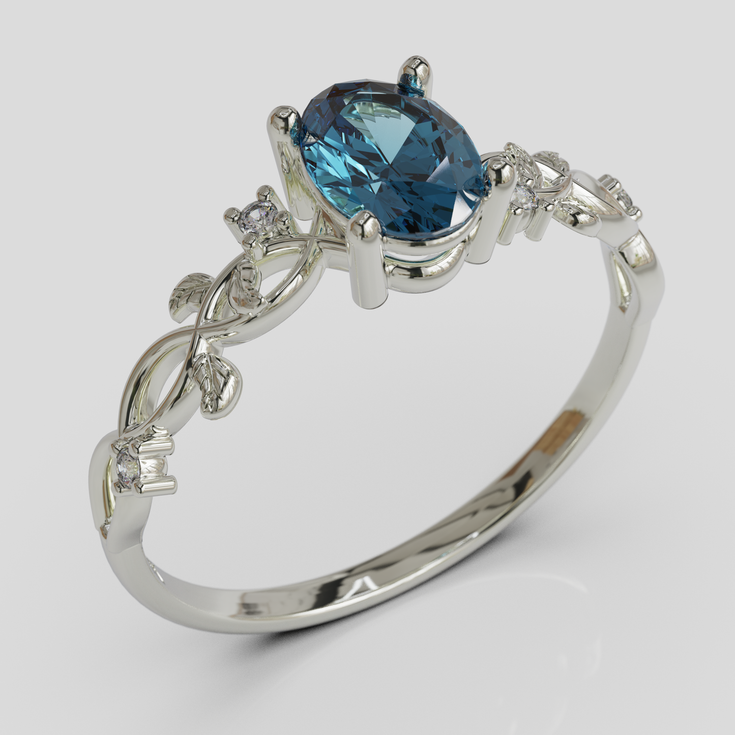Anillo de Compromiso Olivia