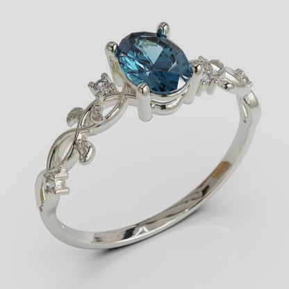 Anillo de Compromiso Olivia