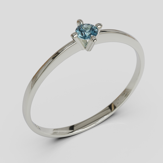 Anillo de Compromiso Valeria Plata 950
