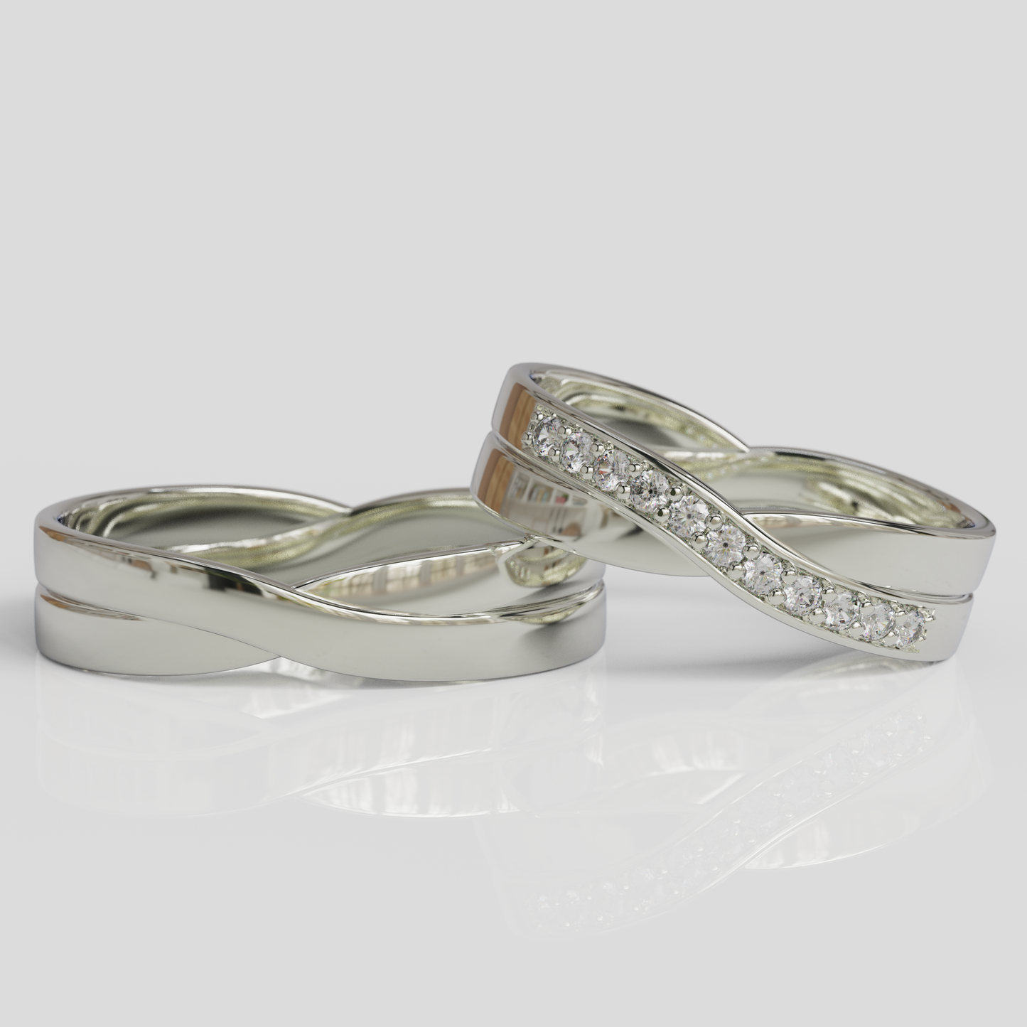 Argollas Matrimonio Vincio Plata 950