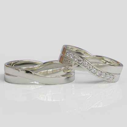 Argollas Matrimonio Vincio Plata 950