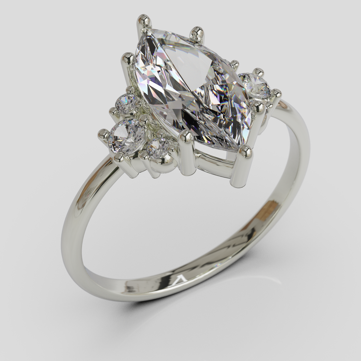 Anillo de Compromiso Marquis Kylia Plata 950