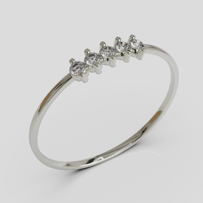 Anillo de Compromiso Estela