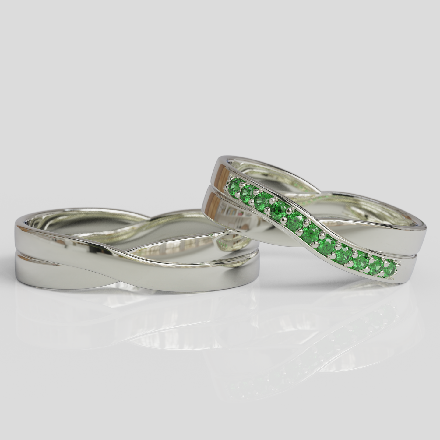 Argollas Matrimonio Vincio Plata 950