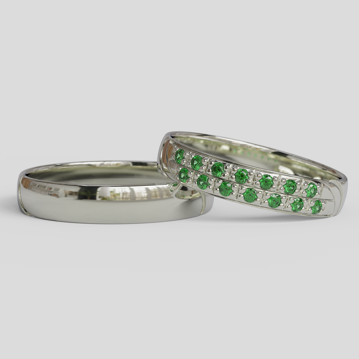 Argollas de Matrimonio Livia Plata 950