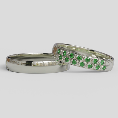 Argollas de Matrimonio Livia Plata 950