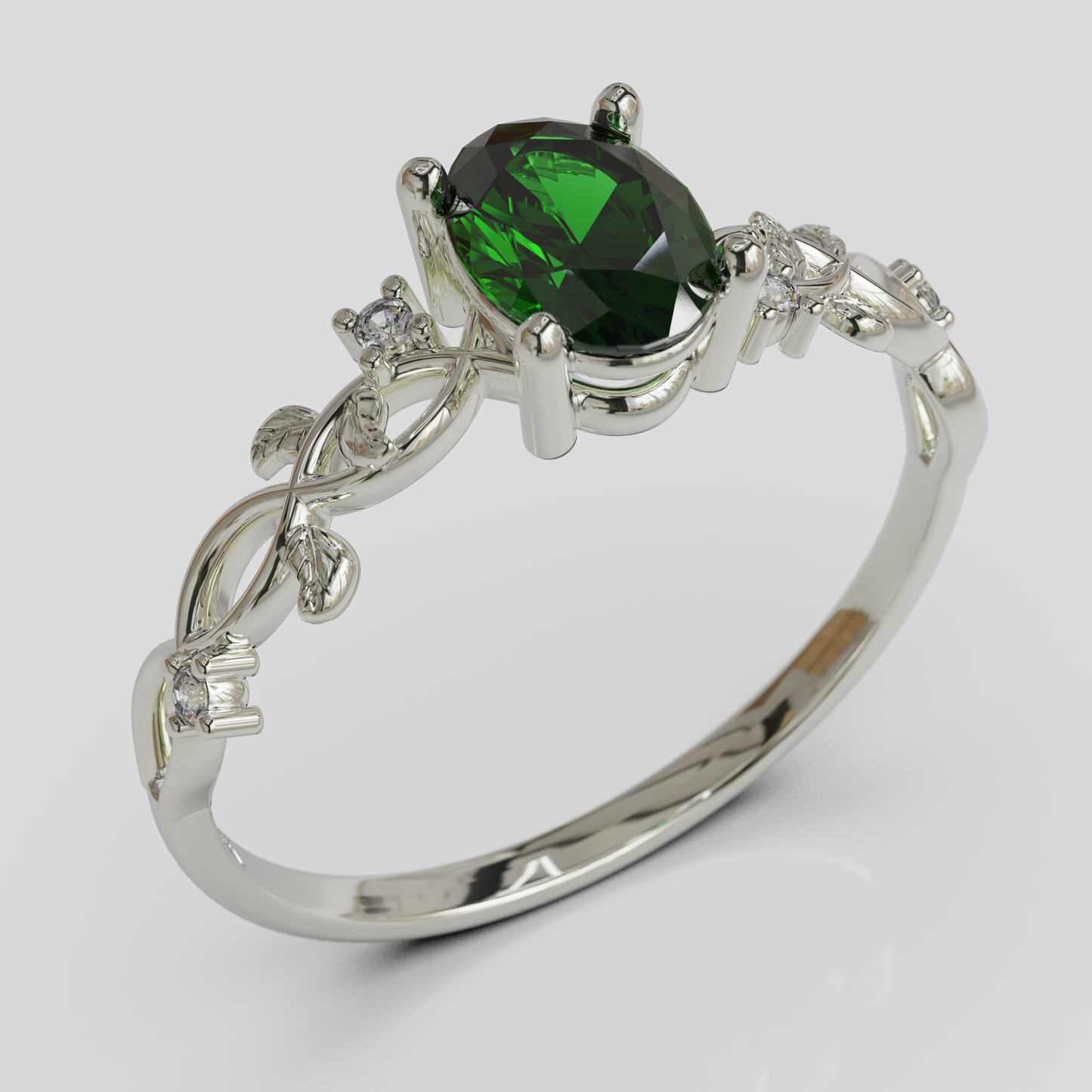 Anillo de Compromiso Olivia