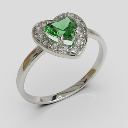 Anillo Princess Solitario