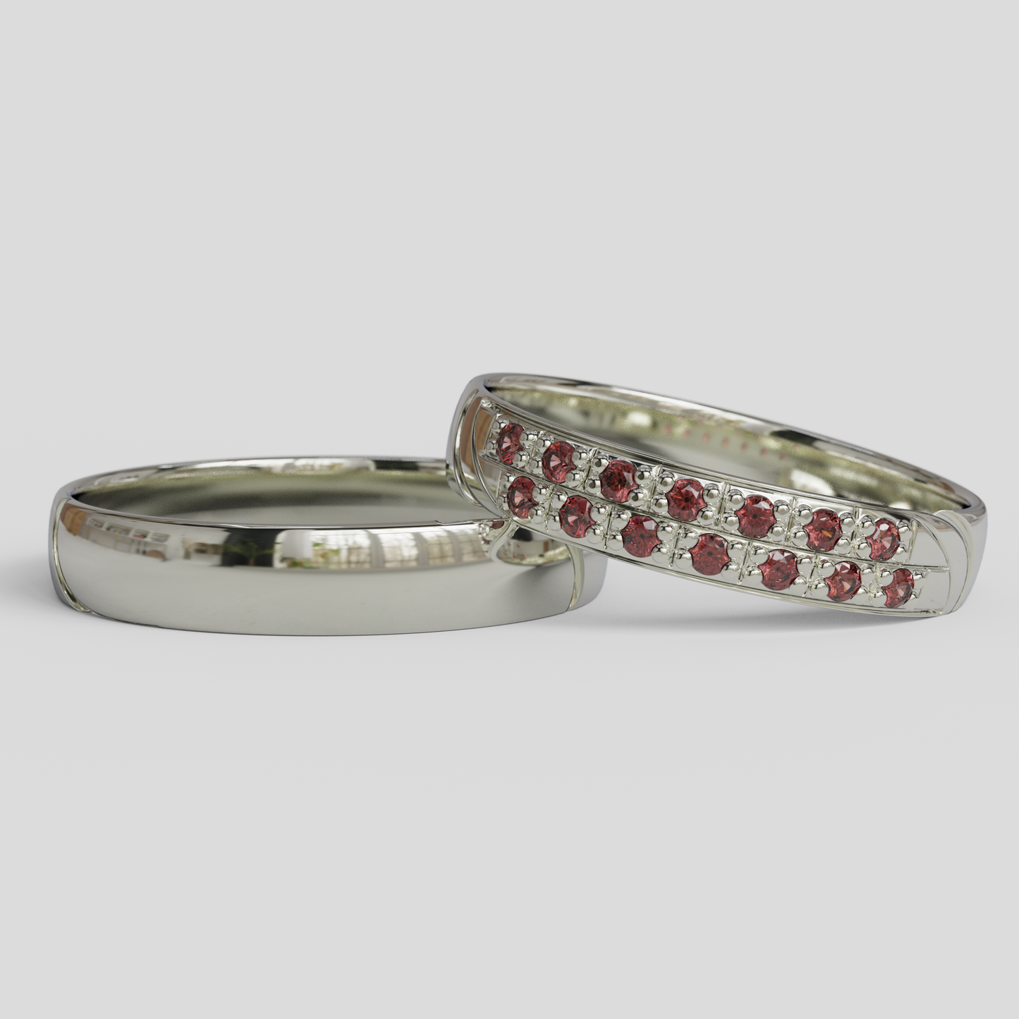 Argollas de Matrimonio Livia Plata 950