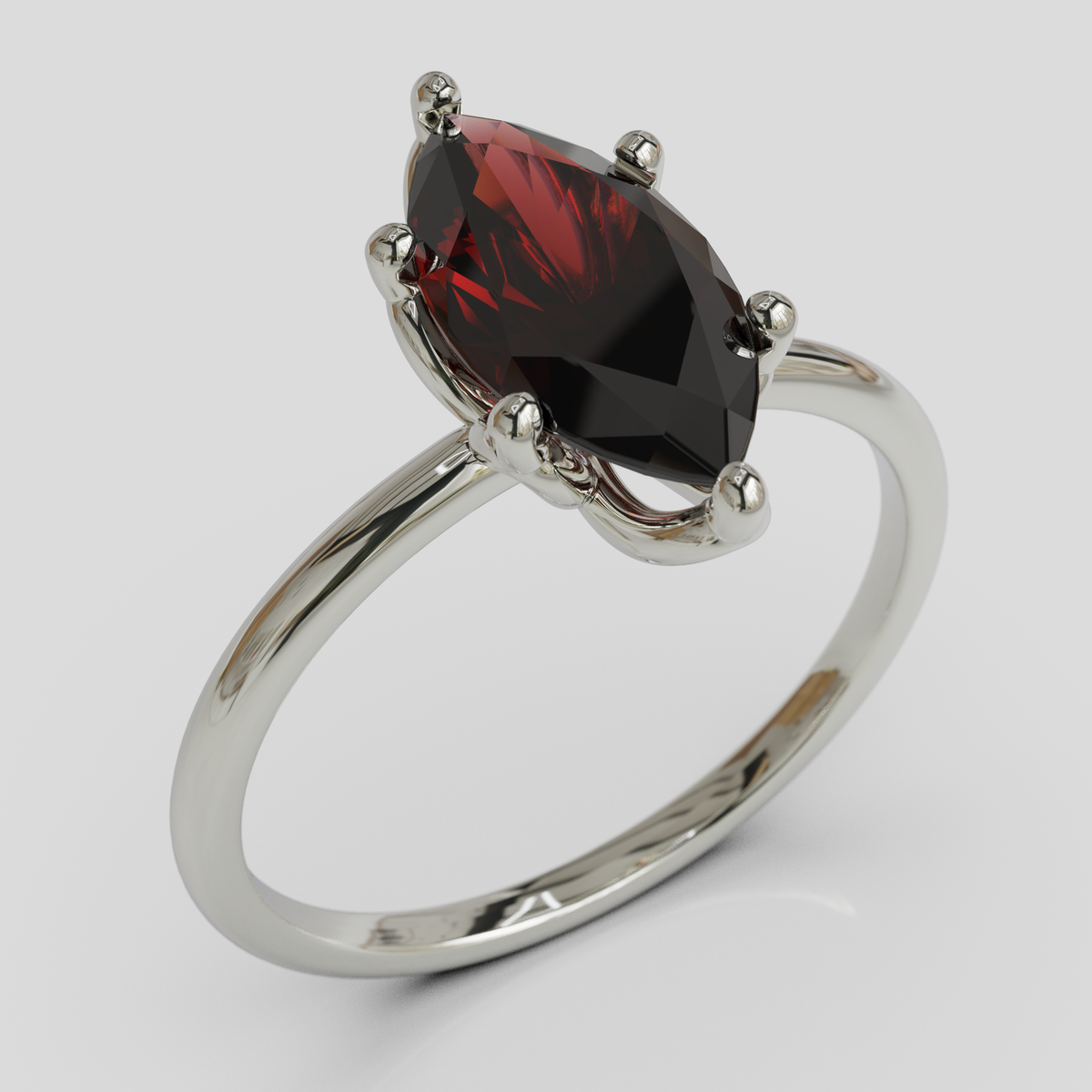 Anillo de Compromiso Marquis Loto Plata 950