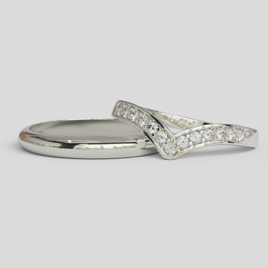 Argollas de Matrimonio Maravilla  Plata 950