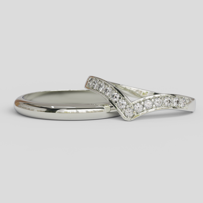 Argollas de Matrimonio Maravilla  Plata 950