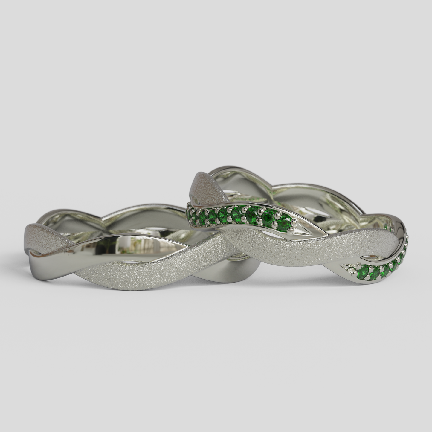 Argollas de Matrimonio Génova Plata 950