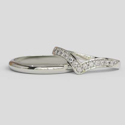 Argollas de Matrimonio Maravilla  Plata 950