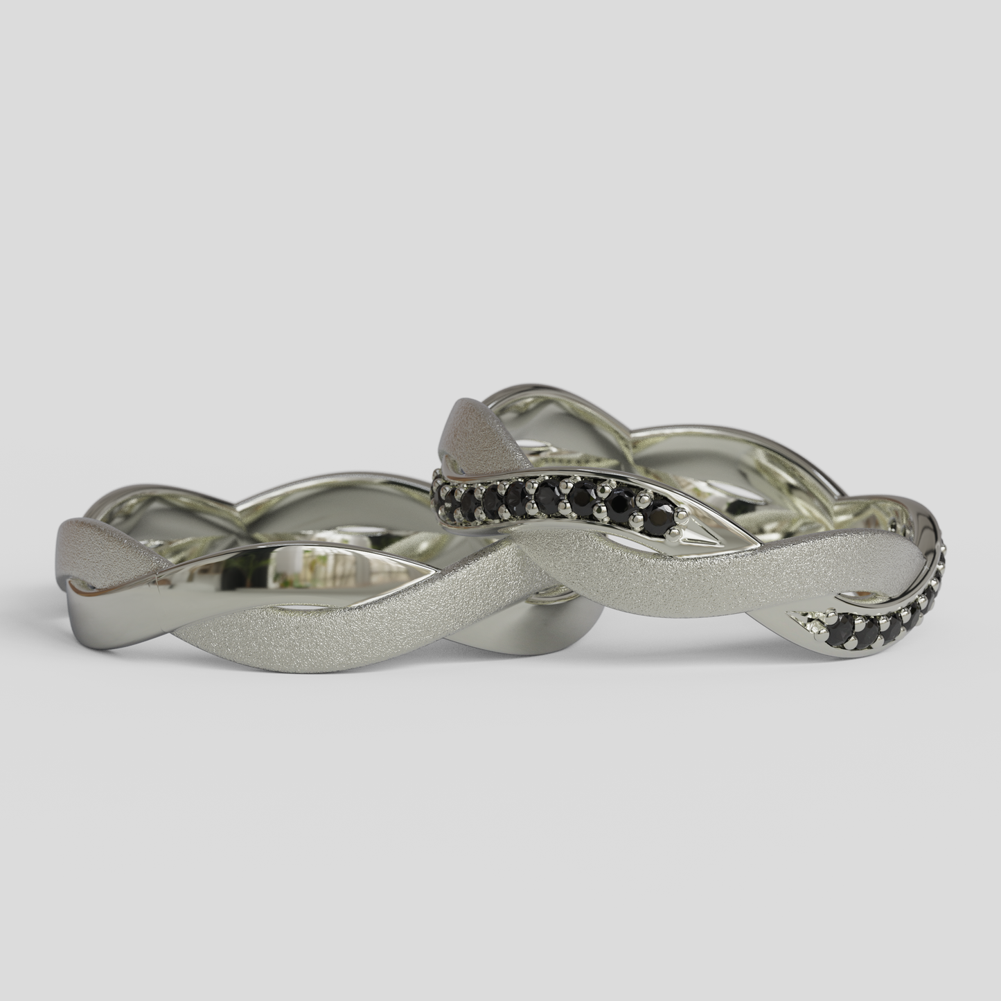 Argollas de Matrimonio Génova Plata 950