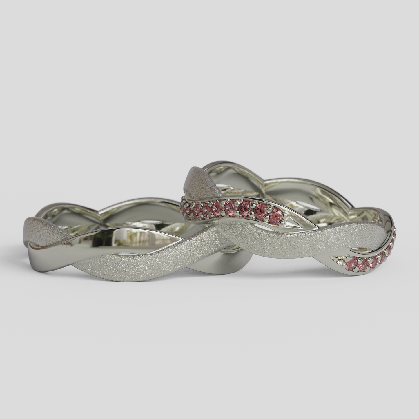 Argollas de Matrimonio Génova Plata 950