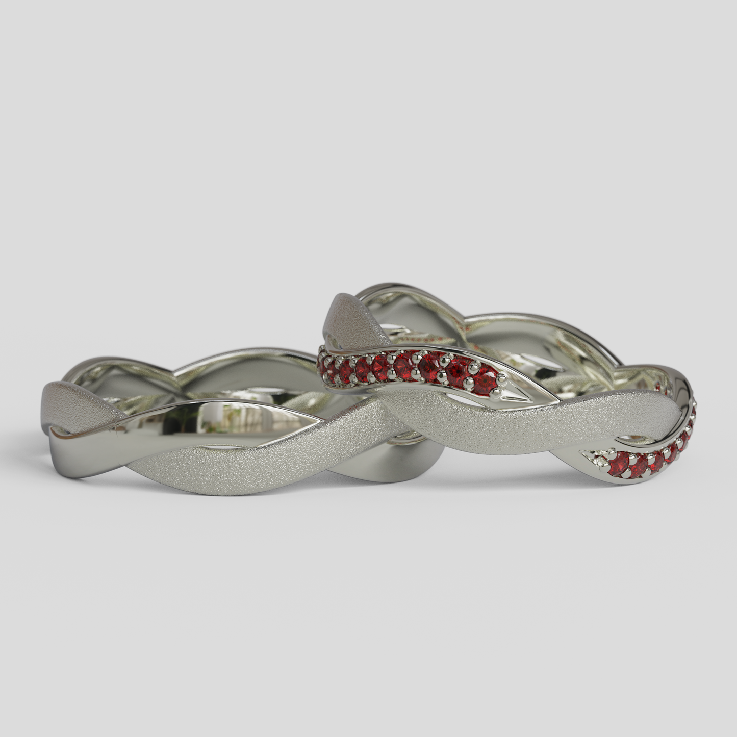 Argollas de Matrimonio Génova Plata 950