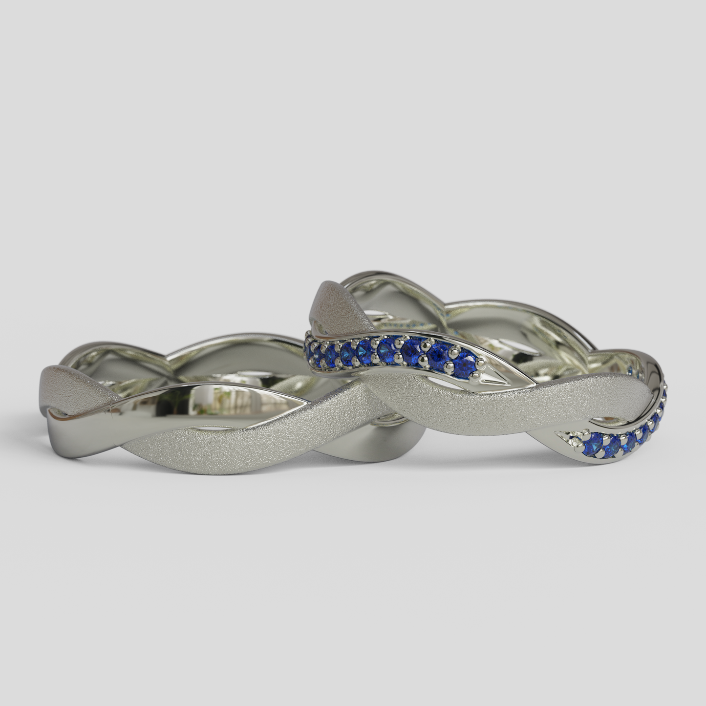 Argollas de Matrimonio Génova Plata 950
