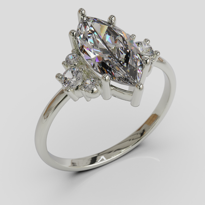 Anillo de Compromiso Marquis Kylia Plata 950