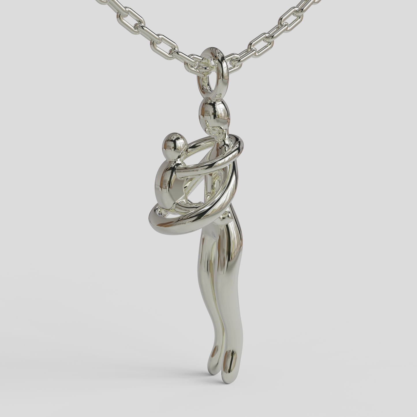 Conjunto Mamá e Hijo con Cadena Limada