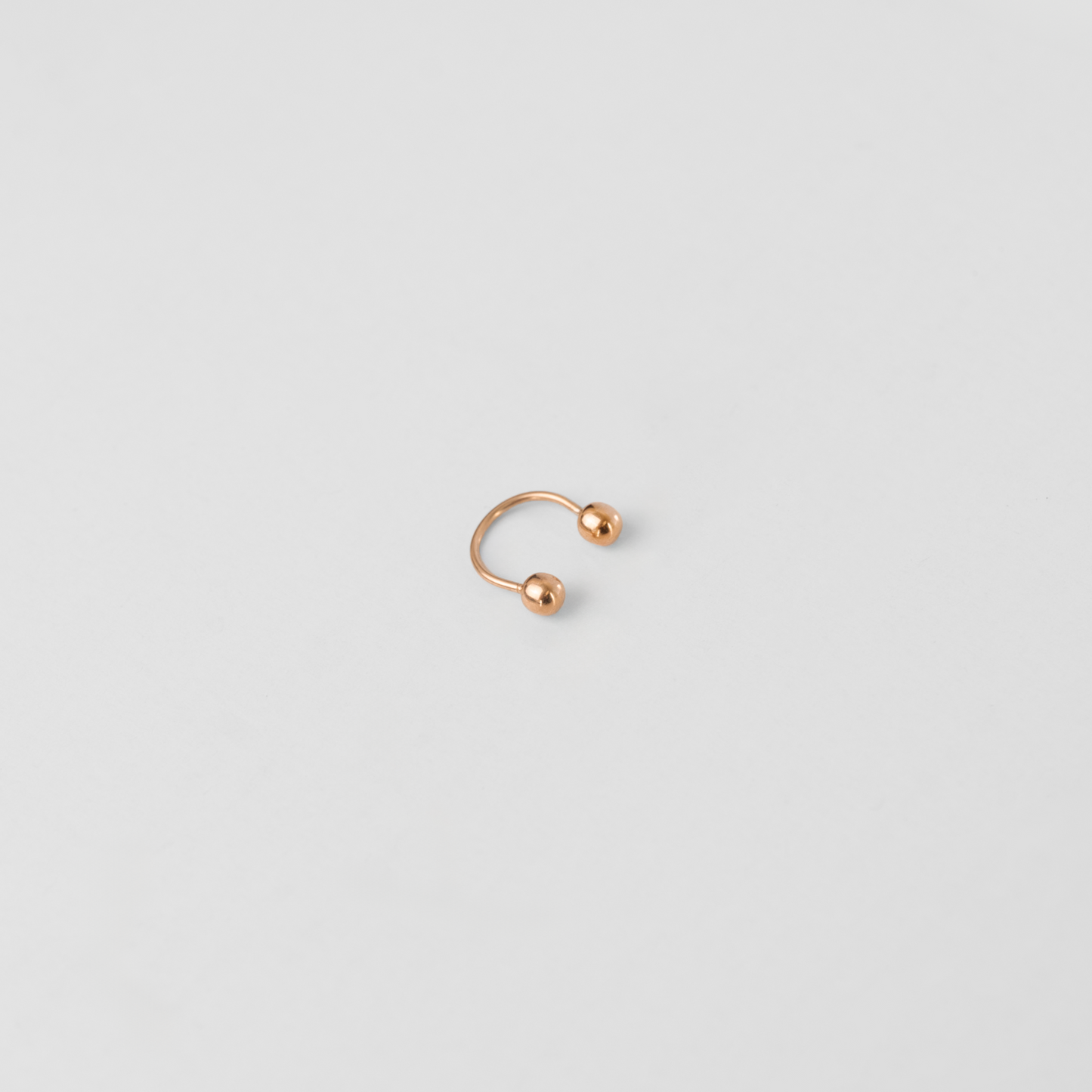 Piercing Septum Oro Rosado 18K