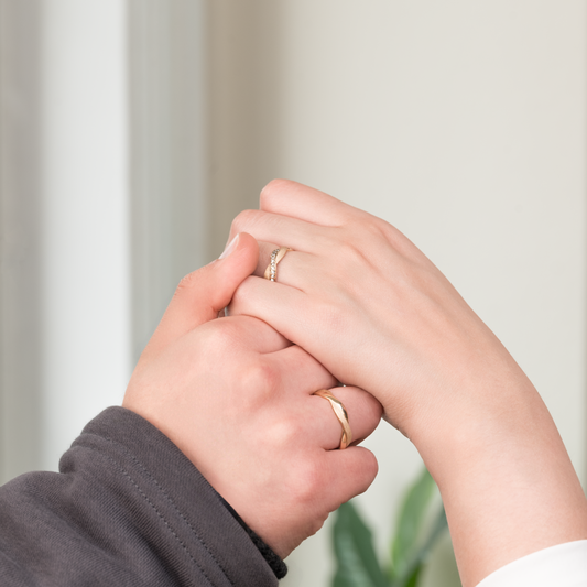 Argollas de Matrimonio Génova Plata 950