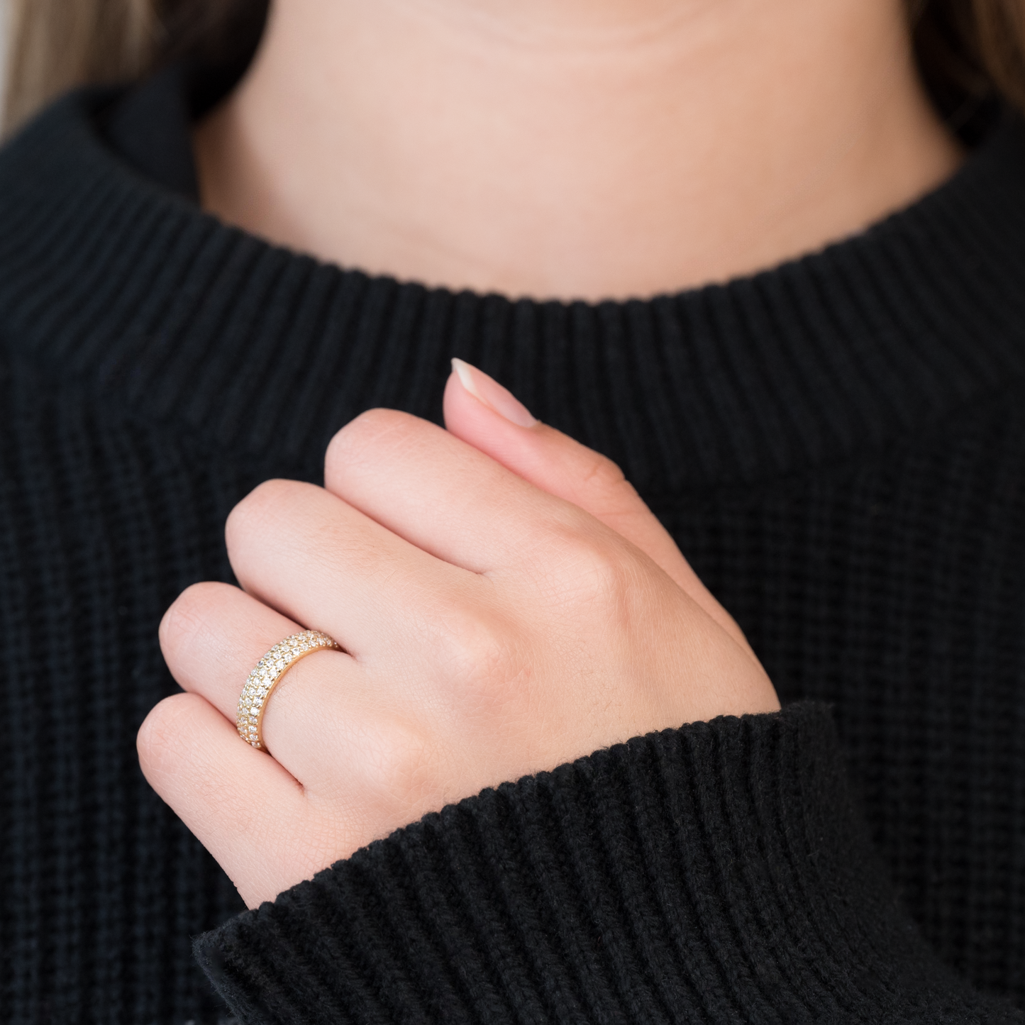 Anillo Pavé