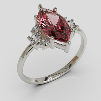 Anillo de Compromiso Marquis Kylia Plata 950