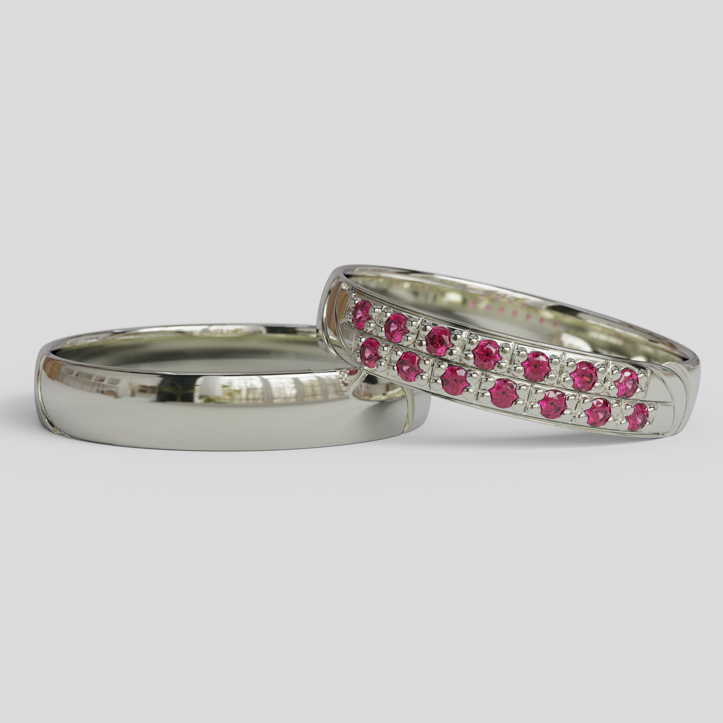 Argollas de Matrimonio Livia Plata 950