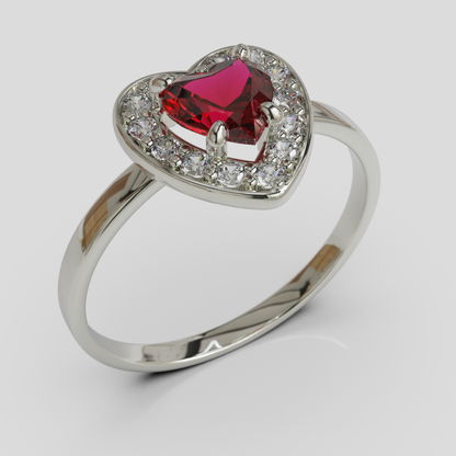 Anillo Princess Solitario