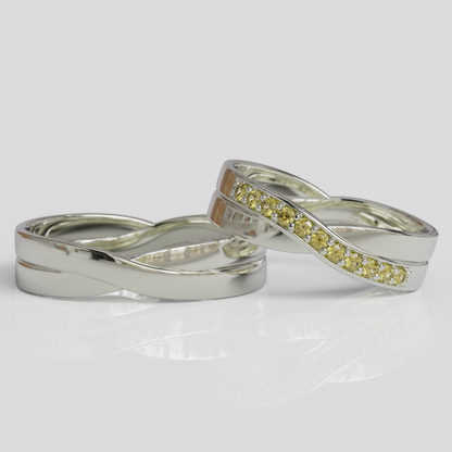 Argollas Matrimonio Vincio Plata 950