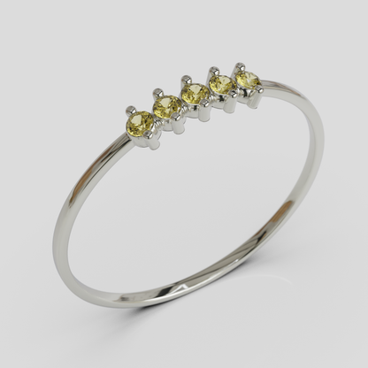 Anillo de Compromiso Estela