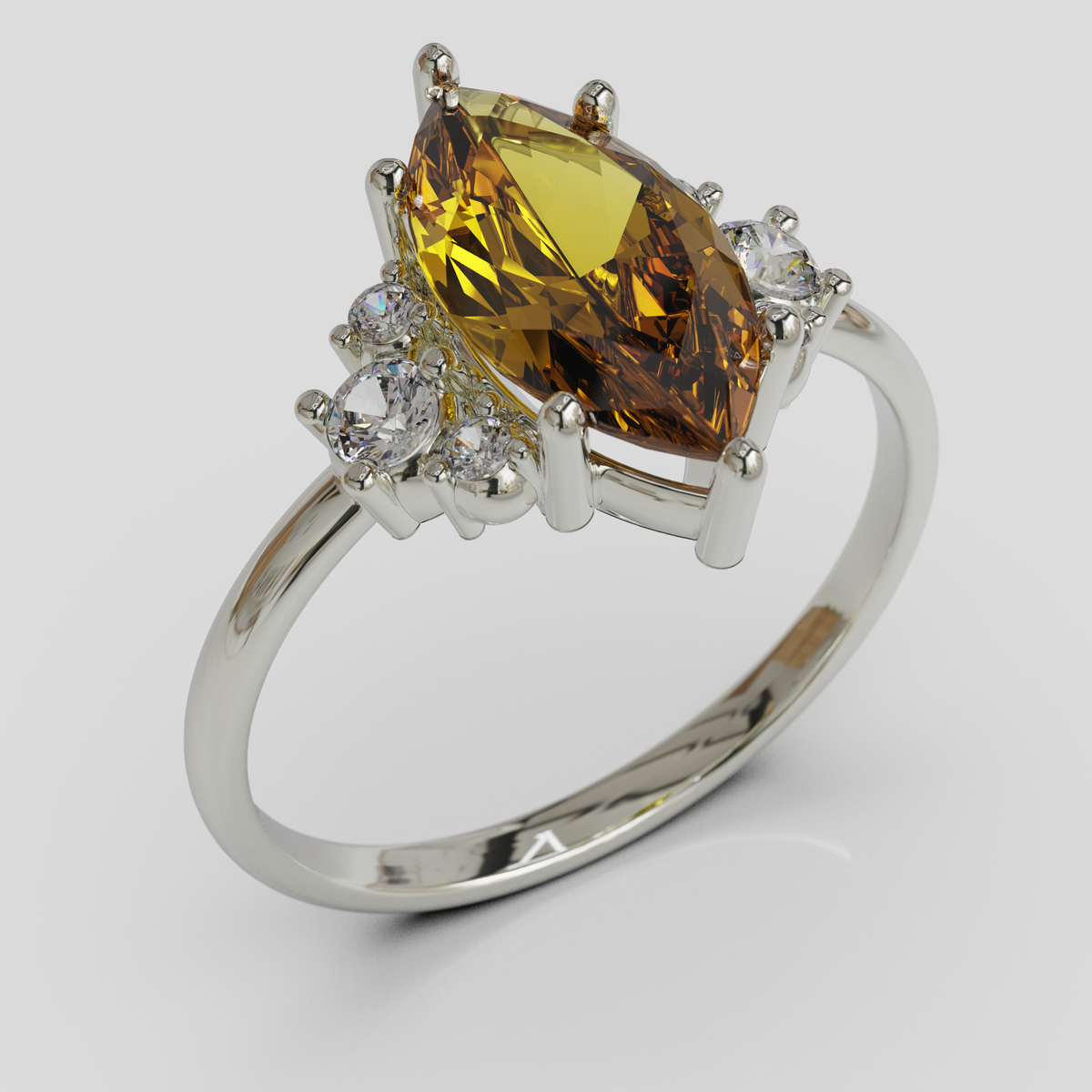 Anillo de Compromiso Marquis Kylia Plata 950