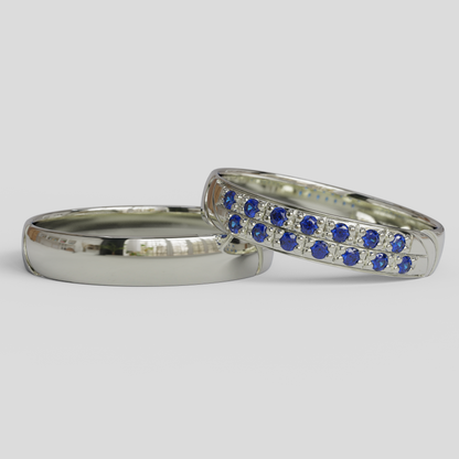 Argollas de Matrimonio Livia Plata 950