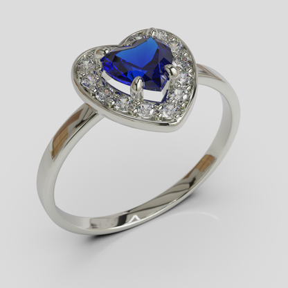 Anillo Princess Solitario